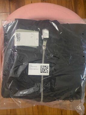 H&M Black Zip-Up Sweater